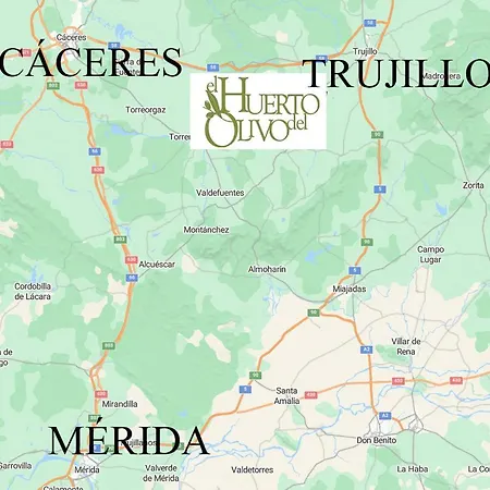 别墅 Con Piscina El Huerto Del Olivo, Plasezuela, Trujillo, Caceres *